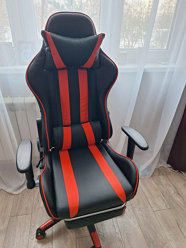 Компьютерное кресло Corvet black / red фото покупателя 20